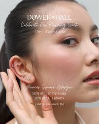 50% off ear piercings, 17th