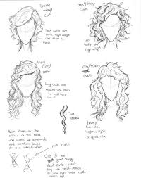 Curly Hair Tutorial Curly Hair Drawing How To Draw Hair Curly Hair Tutorial