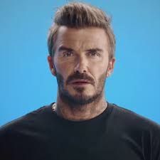 David beckham is one of britain's most iconic athletes whose name is also an elite global advertising brand. David Beckham
