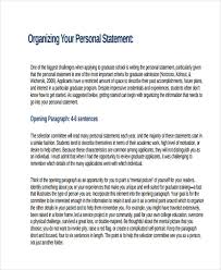 Free 31 Personal Statement Examples Samples In Pdf Google Docs Pages Word Examples