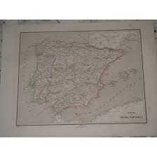 Spagna e portogallo mappa la leggenda racconta di un pellegrino galiziano che, ment mappa spagna cartina della spagna | spagna. Cartina Geografica Regni Spagna E Portogallo Incisione Allodi Pagnoni Editore