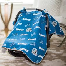 Detroit Lions Baby Gear Carseat Canopy Cover Nfl Licensed Car Seats Baby Car Seats Carseat Canopy