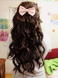 High top afro ponytail for boys. Hairstyles Curly Hair Bow Bows Long Darkbrown Bow Hairstyle Tumblr Hair Hair Styles