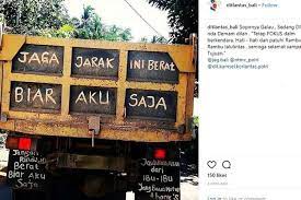 50+ kata kata truk yang menarik dan inspiratif 2021. Kocak Begini Jadinya Kalau Truk Kena Demam Dilan Juga Gridoto Com