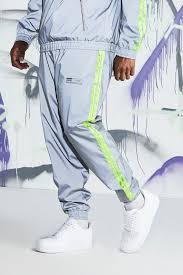 Find the latest valid codes and discounts for. Big Tall Quavo Reflective Joggers With Tape Boohooman Uk