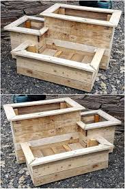 39 Awesome Wood Pallet Ideas Papy Daniel Deutsche Stifte In 2020 Wood Pallet Planters Raised Garden Beds Diy Raised Garden Bed Plans