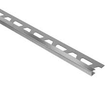 Metal corner tile edging trim (18) model# k15v2a/250. Edge Tile Schluter Quadec Stainless Steel Edging Trim Commercial Metal Square Sointechile Cl