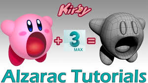 3ds Max Tutorial Modelando A Kirby Spanish Audio Kirby Personajes Modelos