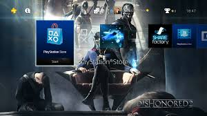 Dishonored 2 Gets Three Ps4 Dynamic Themes For Free And