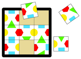 Image result for puzzle geometric