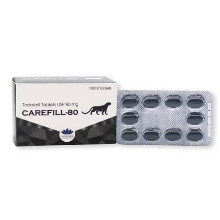 80mg Tadlafil Tablets Usp at 626.00 INR at Best Price in Mumbai | Careclub Pharmaceuticals Llp
