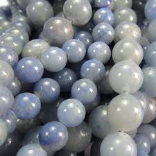 Angelite Beads Semi Precious Gemstone Beads Energy Crystals Crystals And Gemstones Semi Precious Gemstone Beads