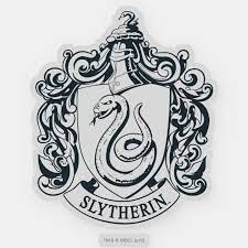 Harry Potter Slytherin Crest Black And White Sticker Zazzle Com 2021 Slytherin Harry Potter Cikartma