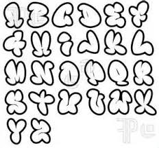Puffy Fonts Lettering Alphabet Graffiti Lettering Lettering Fonts