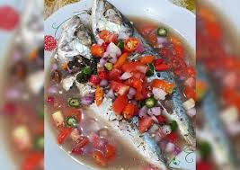 Campurkan dengan santan, letak asam keping dan perasakan. Resep Masak Ikan Kembung Rebus Air Asam Praktis Resep Masakanku