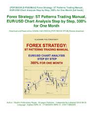 New Launch Forex Strategy St Patterns Trading Manual Eur
