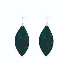 How to make leather cord earrings. Chic Women Hand Make Leather Earrings For Women Leopard Print Ear Hook Fashion Jewelry Earring Gifts Buy At The Price Of 1 69 In Buyincoins Com Imall Com