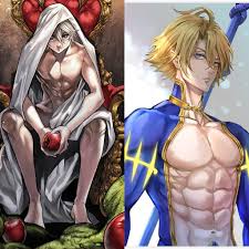 I may be crazy; but am I the only one who thinks that Adam is Poseidon but  with nothing on. : rShuumatsuNoValkyrie