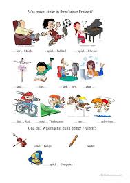 Was Macht Sie Er In Ihrer Seiner Freizeit In 2020 Freizeit Daf Text Auf Deutsch