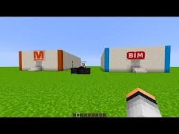 Migros Vs Bim Minecraft Yapi Kapismalari Bim Minecraft Minecraft Mods