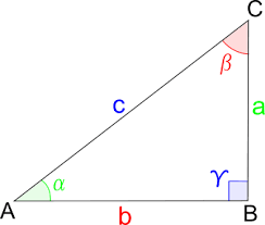 Dunque in un triangolo rettangolo poggiato sull'ipotenusa, la misura di questa è determinata in modo univoco da un cateto e dall'altezza. Teoremi Trigonometrici Sul Triangolo Rettangolo
