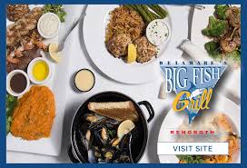 Tripadvisor sitesinde 5 üzerinden 4 puanla derecelendirilmiş ve rehoboth beach bölgesindeki 197 restoran arasında 26. Our Concepts Big Fish Restaurant Group