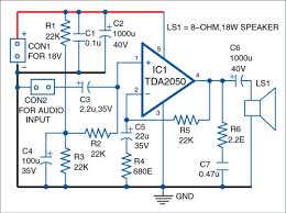A common drain amplifier circuit diagram has a voltage gain approximately equal to 1, no phase shift between input and output, very high input impedance. Make Your Own 15w Audio Amplifier Full Electronics Project