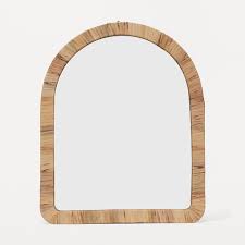 The rustic frame and unique design will make this the centerpiece of any room. Arch Mirror Kmart