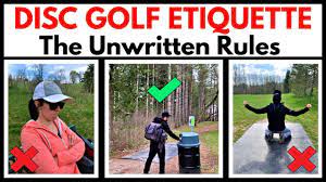 Disc Golf Etiquette For Newbies Youtube