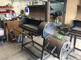 Homemade Reverse Flow Smoker Custom Bbq Pits Custom Bbq Smokers Bbq Grill Smoker