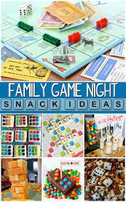 Family Game Night Snack Ideas Game Night Food Family Game Night Snacks Game Night Snacks
