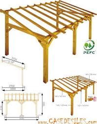 Structure De Carport En Bois 15mc Sherwood Achat Pas Cher Plansdemaisonavecmezzanine In 2020 Building A Shed Pergola Lean To