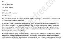What is a patient termination letter? Constructive Dismissal Letter Free Letters