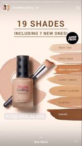 Take an appropriate amount of the double lasting foundation and gently apply in the direction of skin texture. News Etude House Malaysia Double Lasting Foundation Now In Darker Shades Asianbeauty