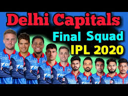 Ipl 13 team owners captains coaches full list 2020. Vivo Ipl 2020 Delhi Capitals Full Final Squad Delhi Capitals Final Players List 2020 Dc Team Youtube