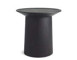 Coco Tall Side Table Side Table Tall Side Table Black Accent Table
