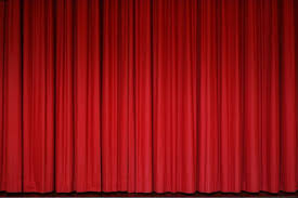 When we left off, the to give the room that movie theater feel, brad had planned to hang floor to ceiling curtains all the way. Home Theater Drapes Stargate Cinema