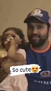 Father-Daughter Moments with Rohit Sharma