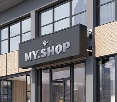 Elegant Shop Front Design Mockup Free Download Psd Design Shop Facade Design Mockup Free Shop Front Design