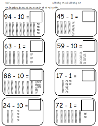 Do Your Kiddos Need Extra Help Adding Ten And Adding One Subtracting Ten And Subtracting One To He Math Subtraction Second Grade Math First Grade Math