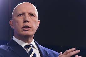 Opposition Leader Peter Dutton in Nelson Bay today for wind farm meeting