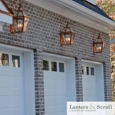 Charleston Collection Ch 27 Wall Mount Gas Lantern Lantern Scroll Garage Lights Exterior Garage Door Design Garage Exterior