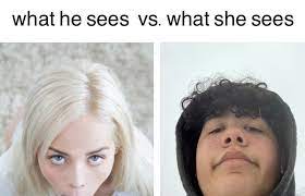 What He Sees Vs What She Sees Meme Ahseeit