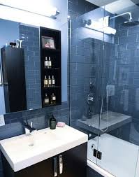 Modern Apartment Bathroom Designs Ideas For Men 19 Masculine Bathroom Apartment Bathroom Design Dark Blue Bathrooms