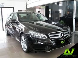Mercedes Benz E300 Cdi 2 1 At Bluetec Hybrid Sport Exterior Obsidian Black Interior Chestnut Brown Black Dashboard