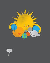 Astronomy Planets Outer Space Sun Poor Pluto Cartoons Art Illustration I Miss You Guys Miss You Guys Pluto