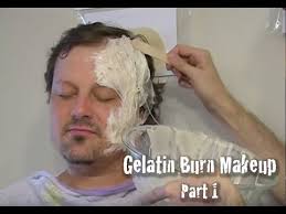 gelatin burn makeup tutorial part 1