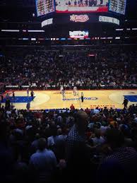 Los Angeles Clippers Game At The Staples Center In Los