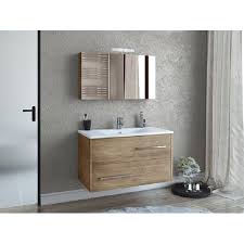 Browse our rustic vanities for sale in many wood finishes. 36 Natural Wood Floating Vanity With Integrated Porcelain Sink