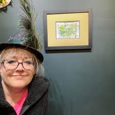 Relaxing river scene with Sprite characters